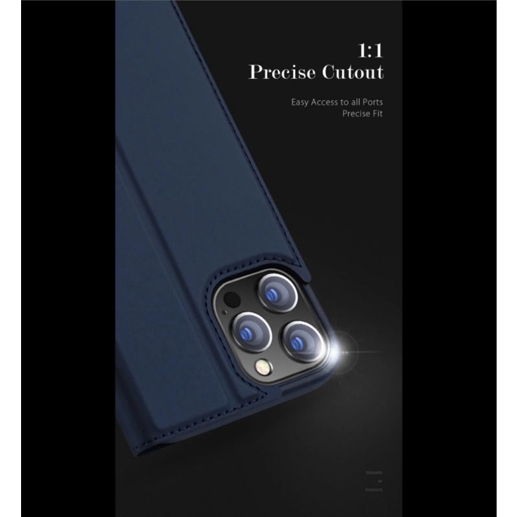 Case Dux Ducis iPhone 12 / 12 Pro / 12 Pro Max / 12 Mini / 11 / 11 Pro / 11 Pro Max / XS Max / X / XR / XS Flip Casing Skin Series Leather Kulit TPU