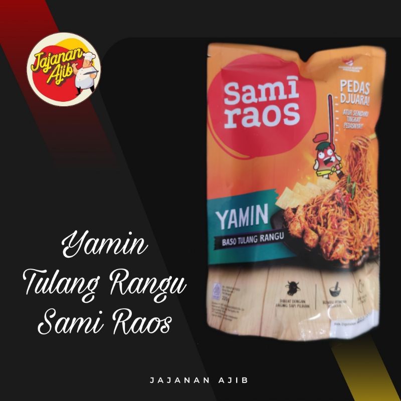 

Yamin Tulang Rangu Sami Raos