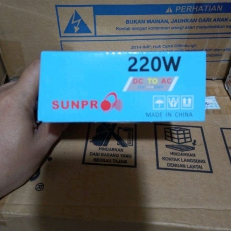 Power Inverter Sunpro 220W Power Inferter DC To AC