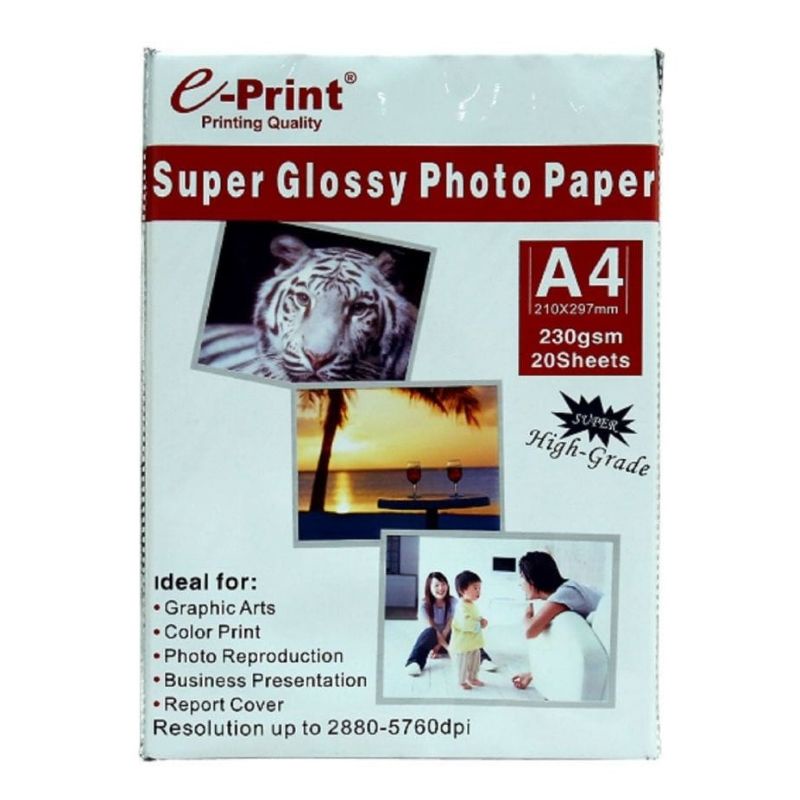 

Photo paper super Glossy A4