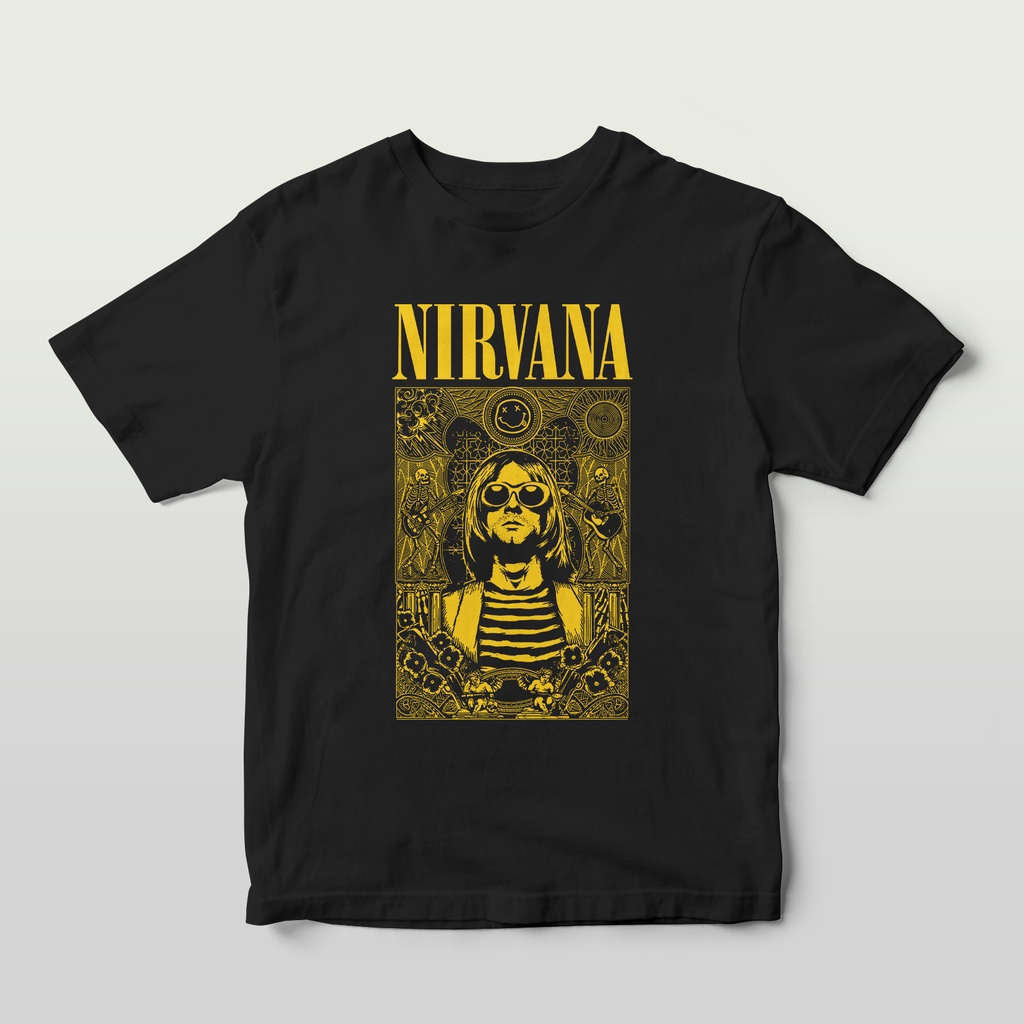 Kaos Costarstore - Kurt Cobain - Nirvana