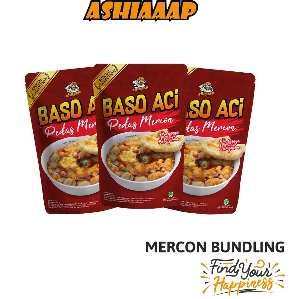 

ORIGINAL% 3PCS Ashiaaap Paket Bundling Baso Aci Mercon
