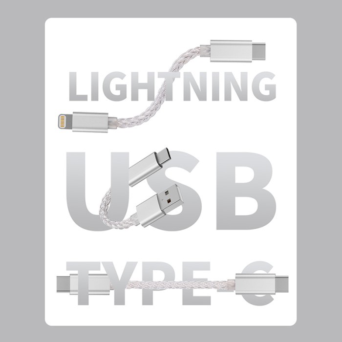 JCALLY OT04 / OT03 USB Type C / Lightning / USB Adapter