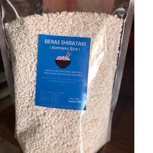 

➫ Beras shirataki 500gram /konyaku rice 500gram ♙