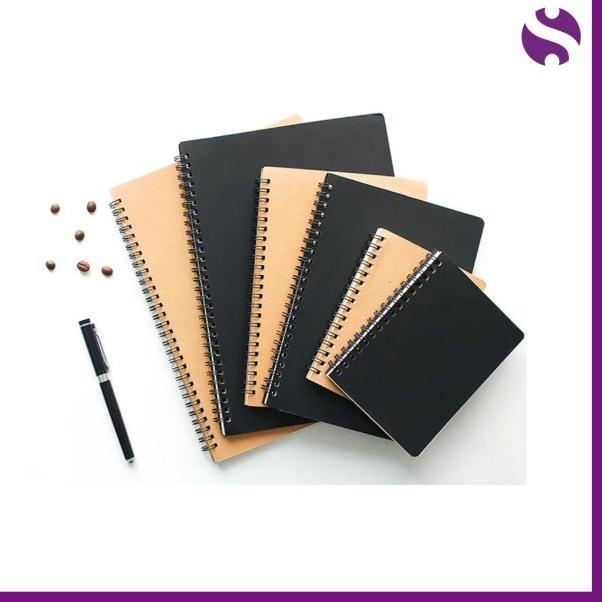 

N99 Buku Sketsa Sketchbook Notebook Polos Kraft Craft A5 PROMO MURAH ぺ