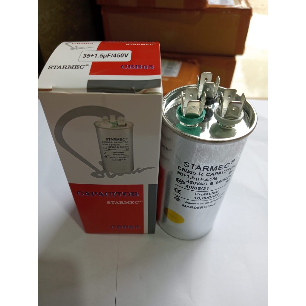 kapasitor ac  35+1.5 uf