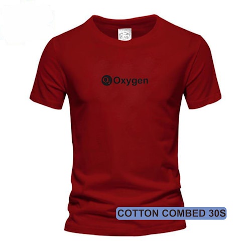 Kaos Distro Youandme Official OXYGEN HITAM Denim Terbaru kaos oblong lengan pendek pria wanita bahan