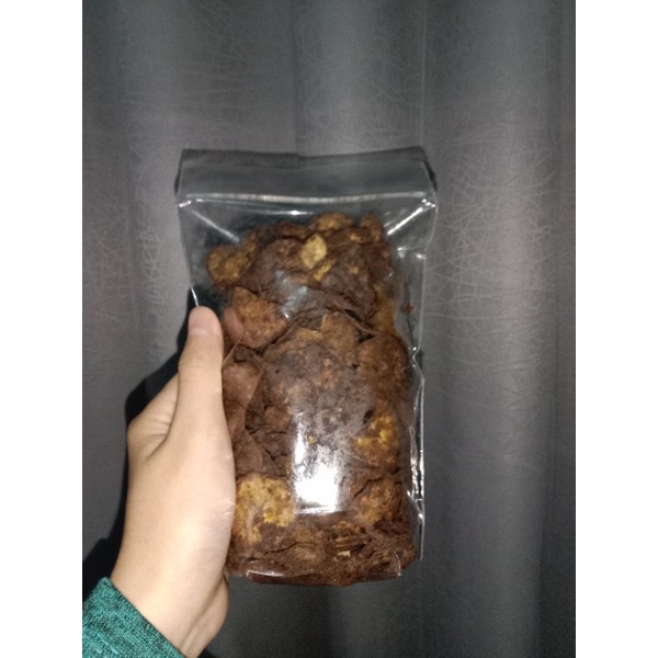 

kerpik pisang coklat