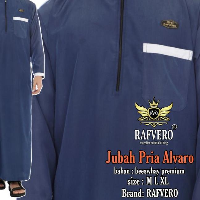 ➱ Gamis Jubah Pria Alvaro ✹