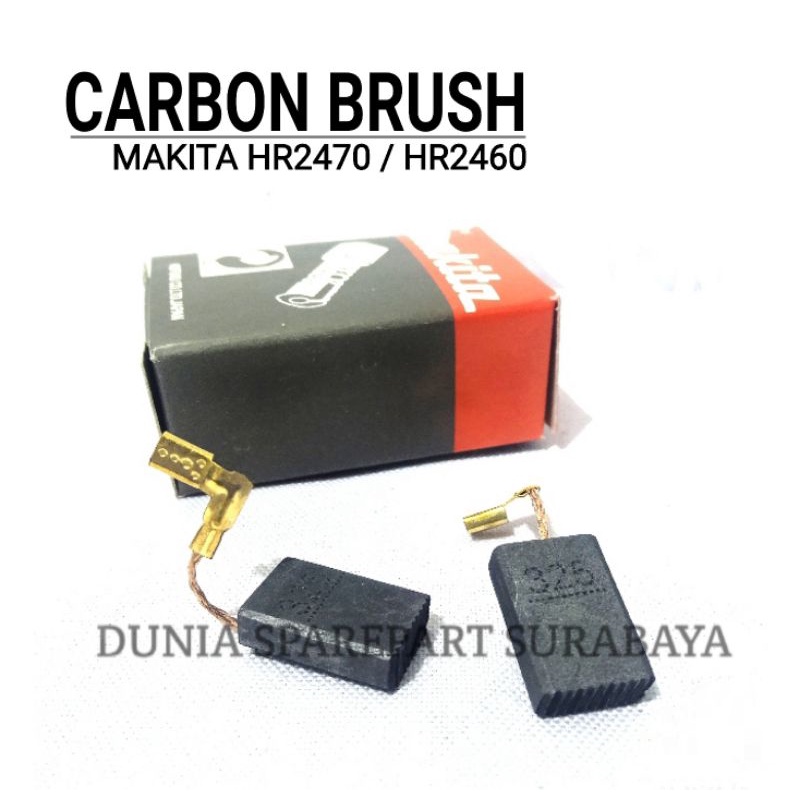 Makita Brostel Mesin Bor Rotary Hammer HR2470 / HR2460 / Carbon Brush CB Bor Makita HR 2470 / HR 246