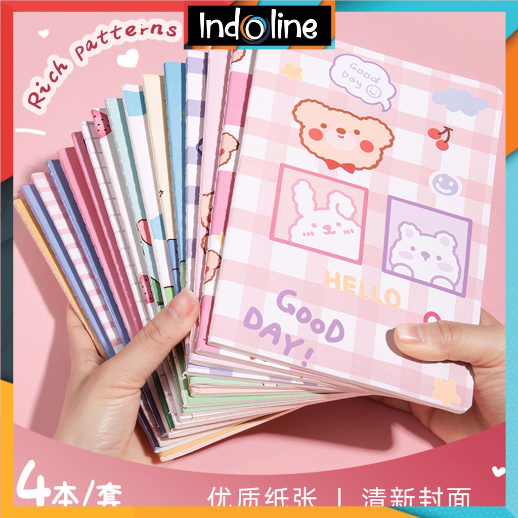 

✔️ Buku Catatan Tulis Kertas Mini Notebook Motif Import COD