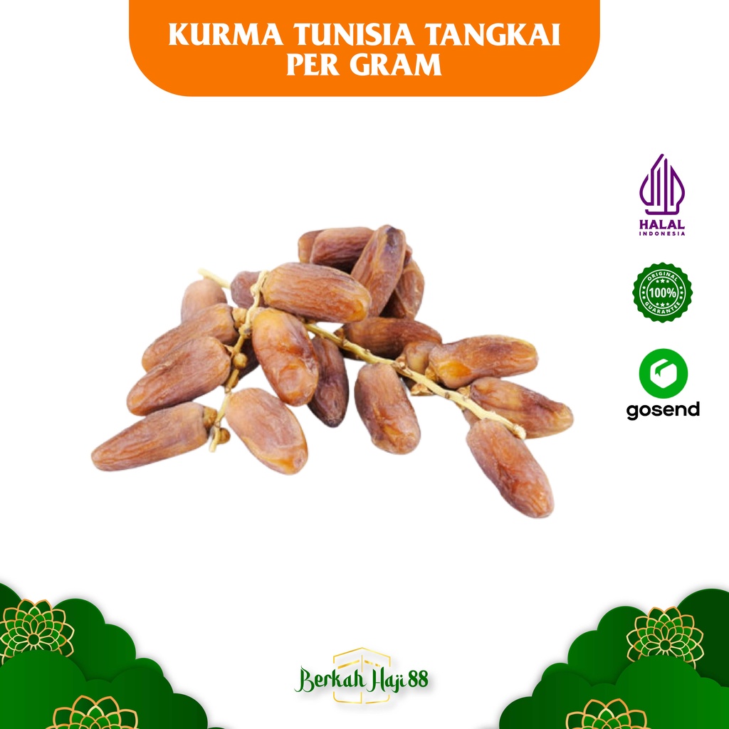 

KURMA TUNISIA TANGKAI 1KG TERMURAH KEMASAN PLASTIK TEBAL