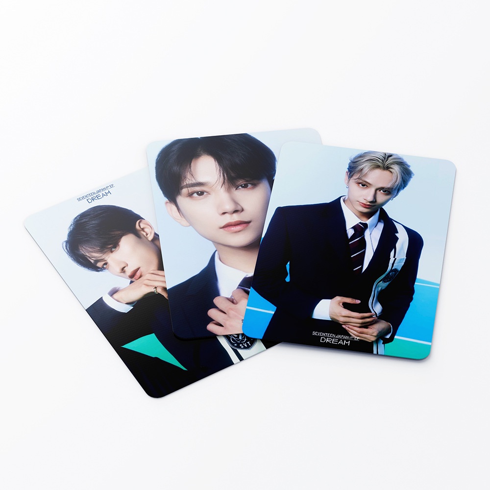 55pcs/box SEVENTEEN Japan Album DREAM Photocards S.COUPS JUN HOSHI DK THE8 DINO WOOZI SEUNGKWAN Kartu Lomo Kpop Postcards