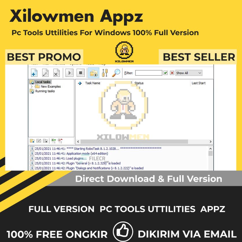 [Full Version] RoboTask Pro PC Tools Software Utilities Lifetime Win OS