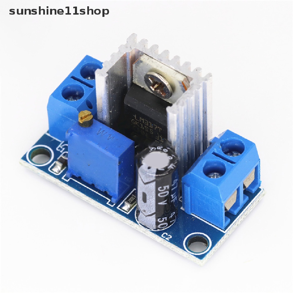 Sho LM317 Adjustable Voltage Linear Regulator Power Supply LM317 DC-DC 4.2-40V Ke 1.2-37V Step Down Buck Converter Board Module N