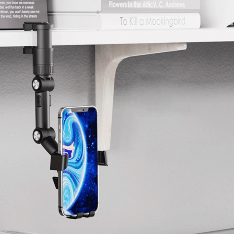 Bt Dash-Cam Mount Spion Bracket Klip Gantung 360derajat GPS Smartphone-Mobil Phone Holder Stand Adjustable Suppo