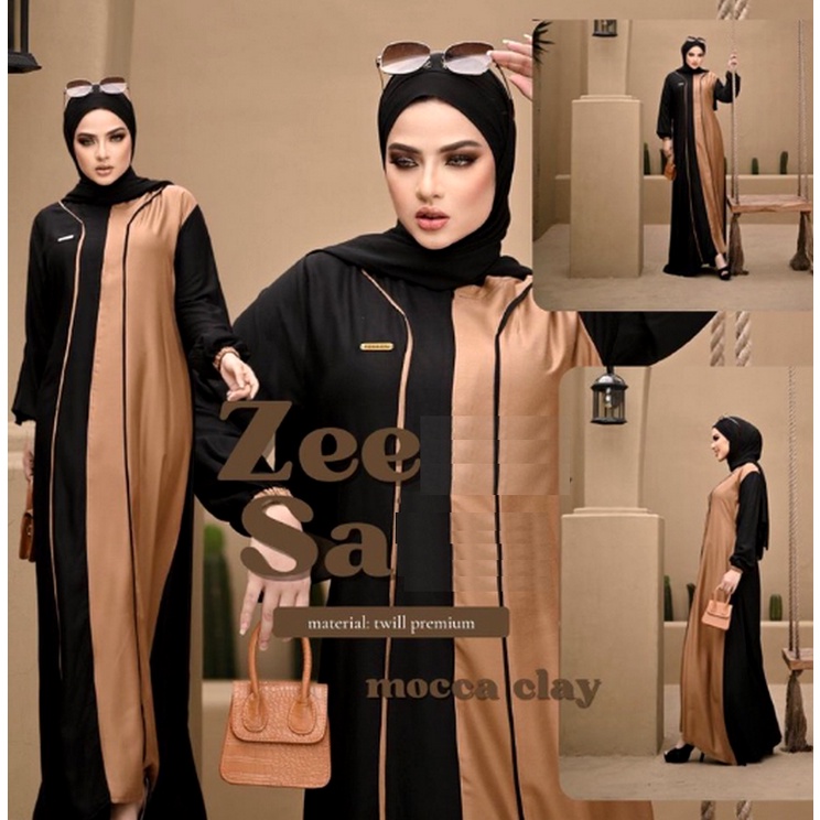 Abaya Daster Original Arab Hari Raya Lebaran Kekinian Lucu Cantik A Line Terbaru 2023