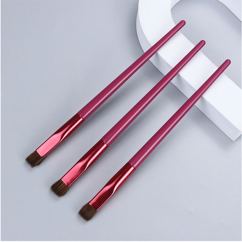 1pcs Batang Tipis Liar Sikat Alis Multi-Fungsional Persegi Stereoskopik Hairline Makeup Brush Perempuan Eyelash Alis Brush Alat Pemodelan