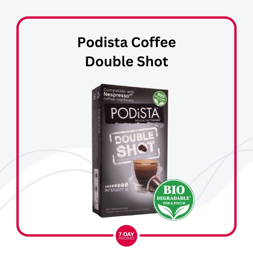 Nespresso Chocolate and Coffee Capsule Podista Kopi Kapsul (10 Capsules)