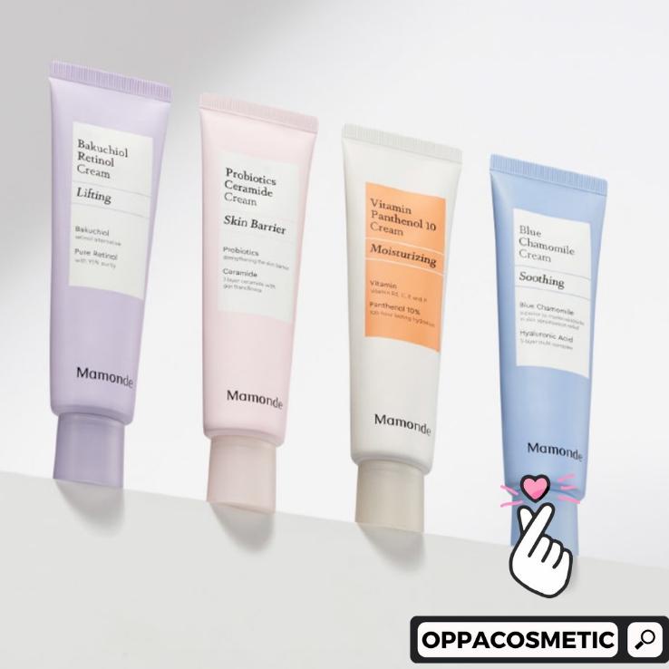 ► Mamonde Probiotics Ceramide Cream 20ml | Bakuchiol Retinol Cream 20ml | Blue Chamomile Cream 20ml 