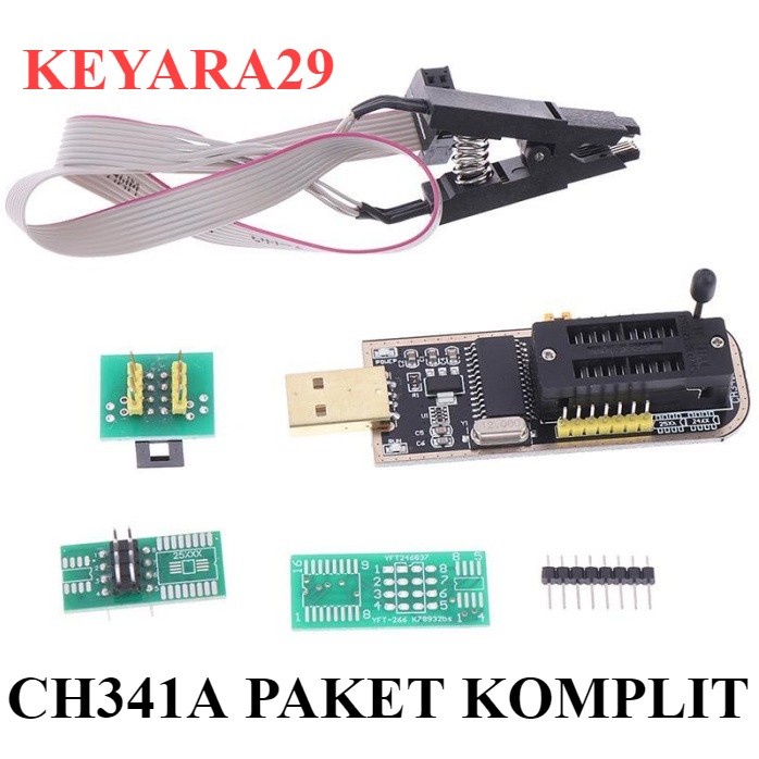 CH341A CH341 CH 341 A 24 25 Series EEPROM Flash BIOS USB Programer