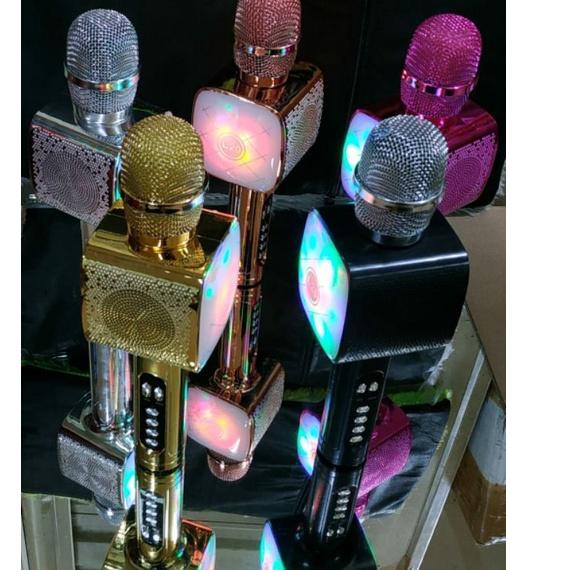 Ready Banyak Mic microphone Karaoke portable Wireless Hand Held KTV L20/DS-878