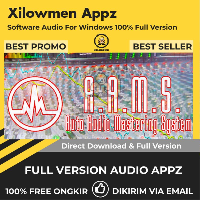 [Full Version] AAMS Auto Audio Mastering System 3.9.0.1 Pro Lifetime Audio Software WIN OS