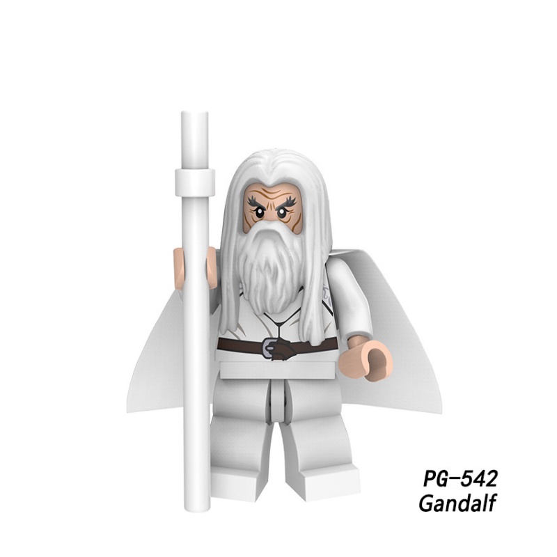 Galadriel Minifigures Gandalf Thranduil Merlin Elrond Mini Figure Elven King The Lord of The Rings Hadiah Ulang Tahun