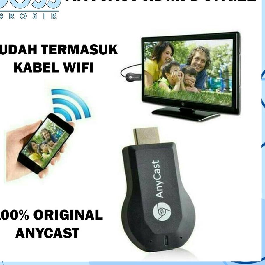 ♨ ANYCAST WIFI DISPLAY RECEIVER HDMI DONGLE 1080 WIRELESS WIFI ♪