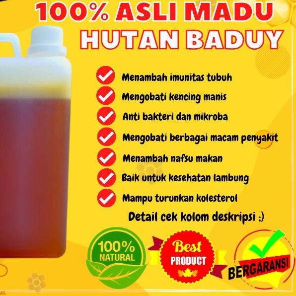 

♔ Murni Asli Hutan Baduy 1KG Odeng Manis 100% Raw Honey BERKUALITAS ❂