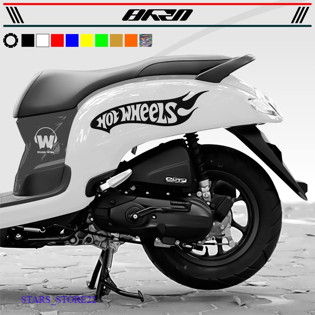 STRIPING STICKER CUTTING SCOOPY / VESPA / GENIO / MATIC / HOWTHELLS / STIKER MOTOR / MOBIL /  / TULI