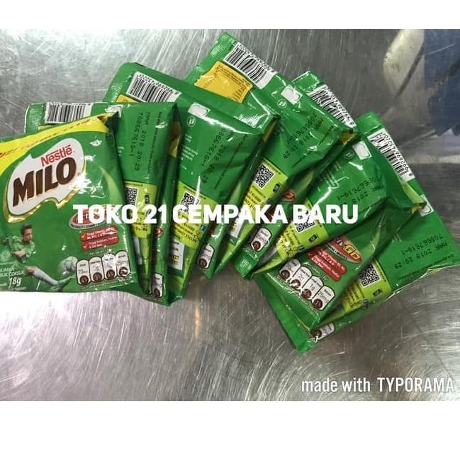 

Free Ongkir/ Milo Biasa 1 RENCENG isi 10 SACHET | Susu Milo Coklat Cokelat Promo