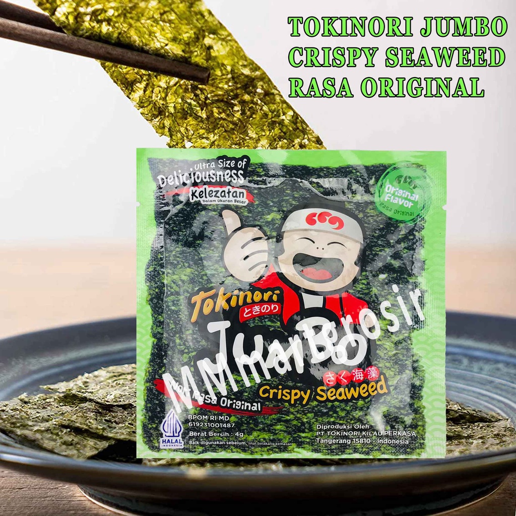 Tokinori Jumbo / Crispy Seaweed / Original Flavor / 4g