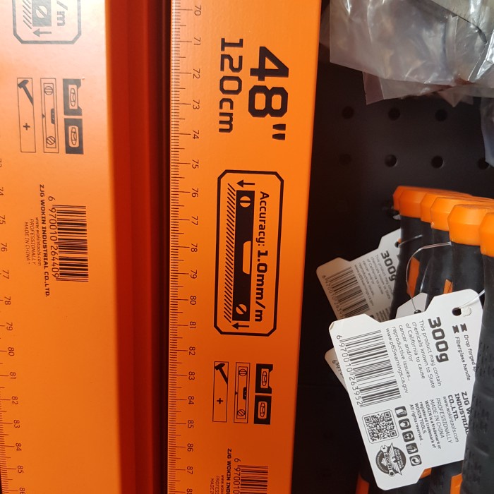 Murah Waterpass Panjang 40Cm / 60Cm / 80Cm / 100Cm / 120Cm