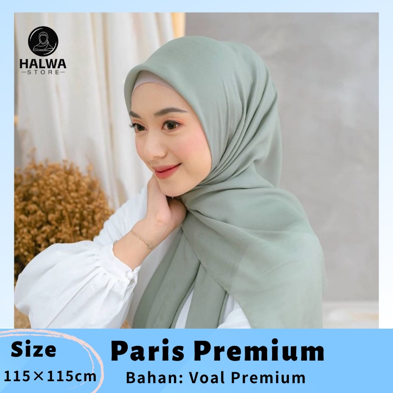 Hijab Paris Premium Kerudung Paris Premium Jilbab Paris Premium Segiempat Paris Premium Paris Voal P