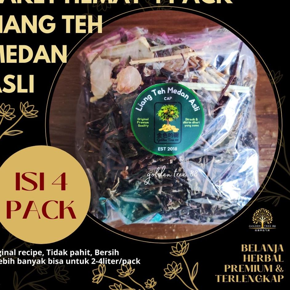 

◙ Terlaris Paket Hemat 4 Pack Liang Teh Medan Fresh Enak Stok Selalu Baru Teh Panas Dalam ♫