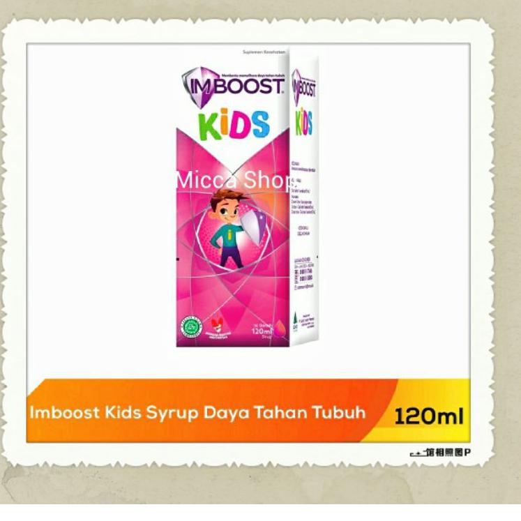 ✻ Imboost kids syrup 120ml / imboost anak / im boost anak ❁