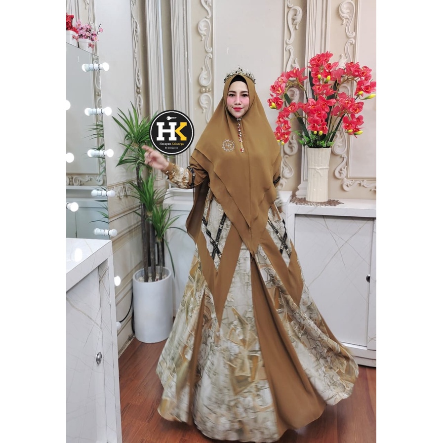 Silvia Syar'i Series Vol 2 HK By Dermawan ORI Hijab Gamis Syari Kekinian BestSeller Terlaris Termura