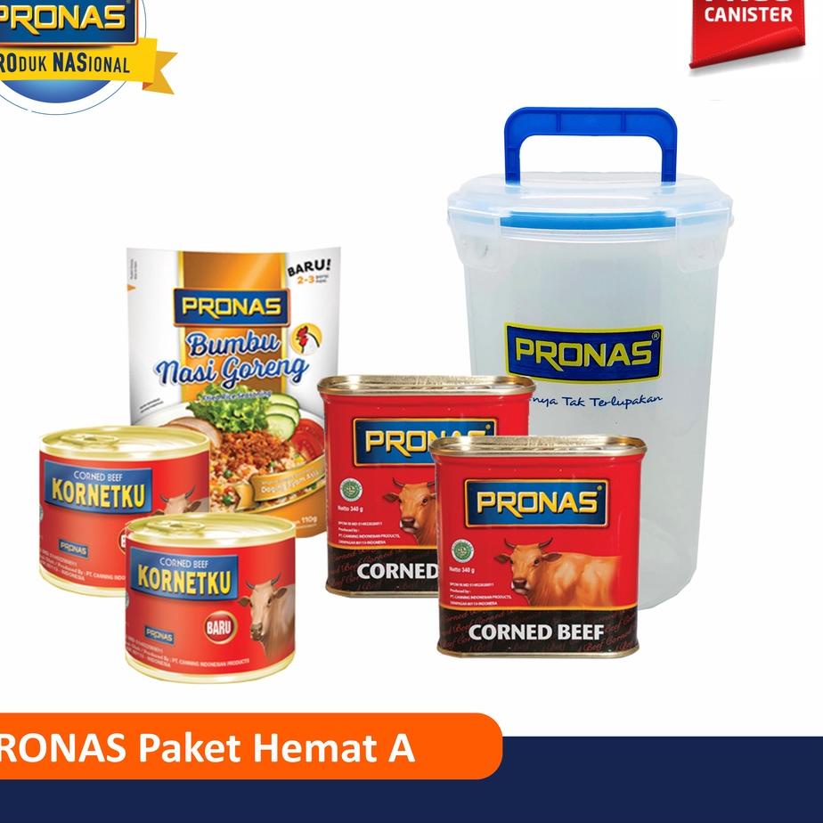 

♥ PRONAS Paket Hemat A Bundling 5 pcs Free Canister ✲