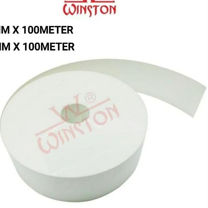 ✯ Vinil Putih Dop Dof Edging Putih Plimir PVC Roll 100meter ➫