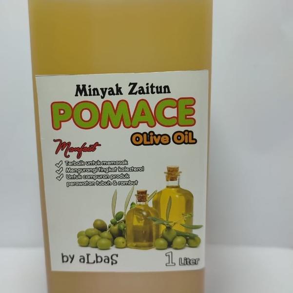 

♤ Minyak Zaitun Pomace kemasan 1 Liter Terbaik memasak menumis ➲