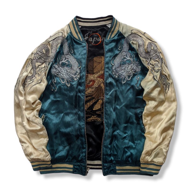 Sukajan Vintage Karakuri Tamashii Reversible | Sukajan Second | Sukajan Vintage | Sukajan Dogtown | 