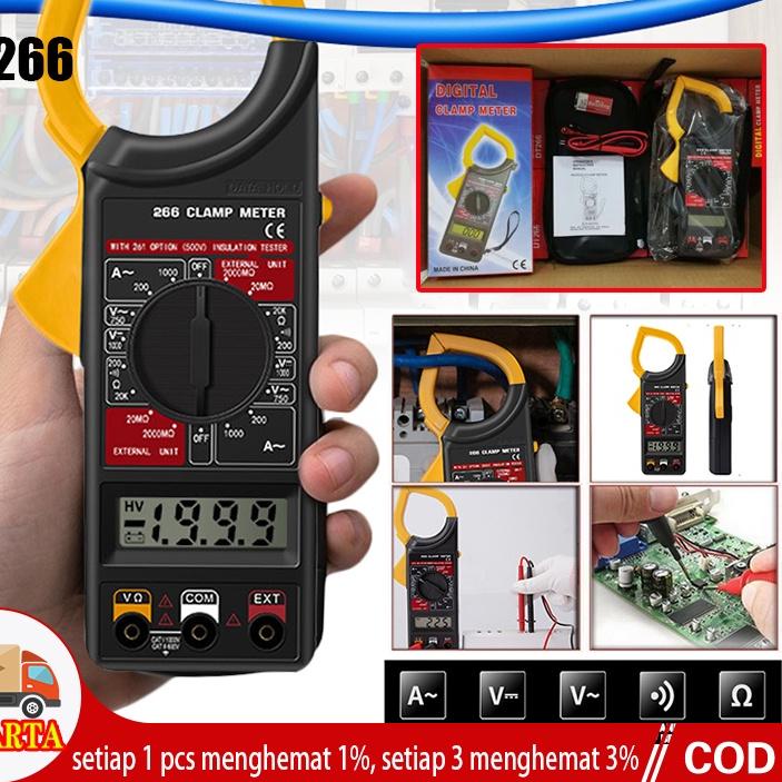❂ Digital DT266 / Digital Clamp Multimeter - Digital Multimeter ➷