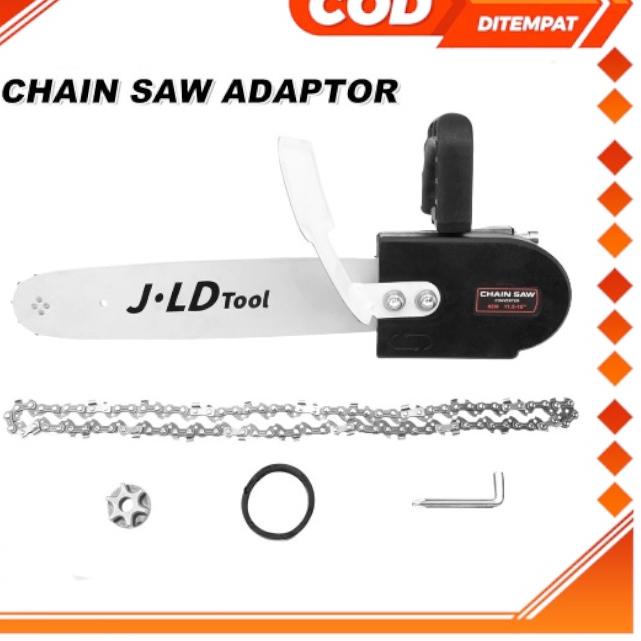 ☆ Gergaji Mesin Kit Chainsaw 12inch Bracket Mesin Gerinda Jadi Gergaji Mesin ✽