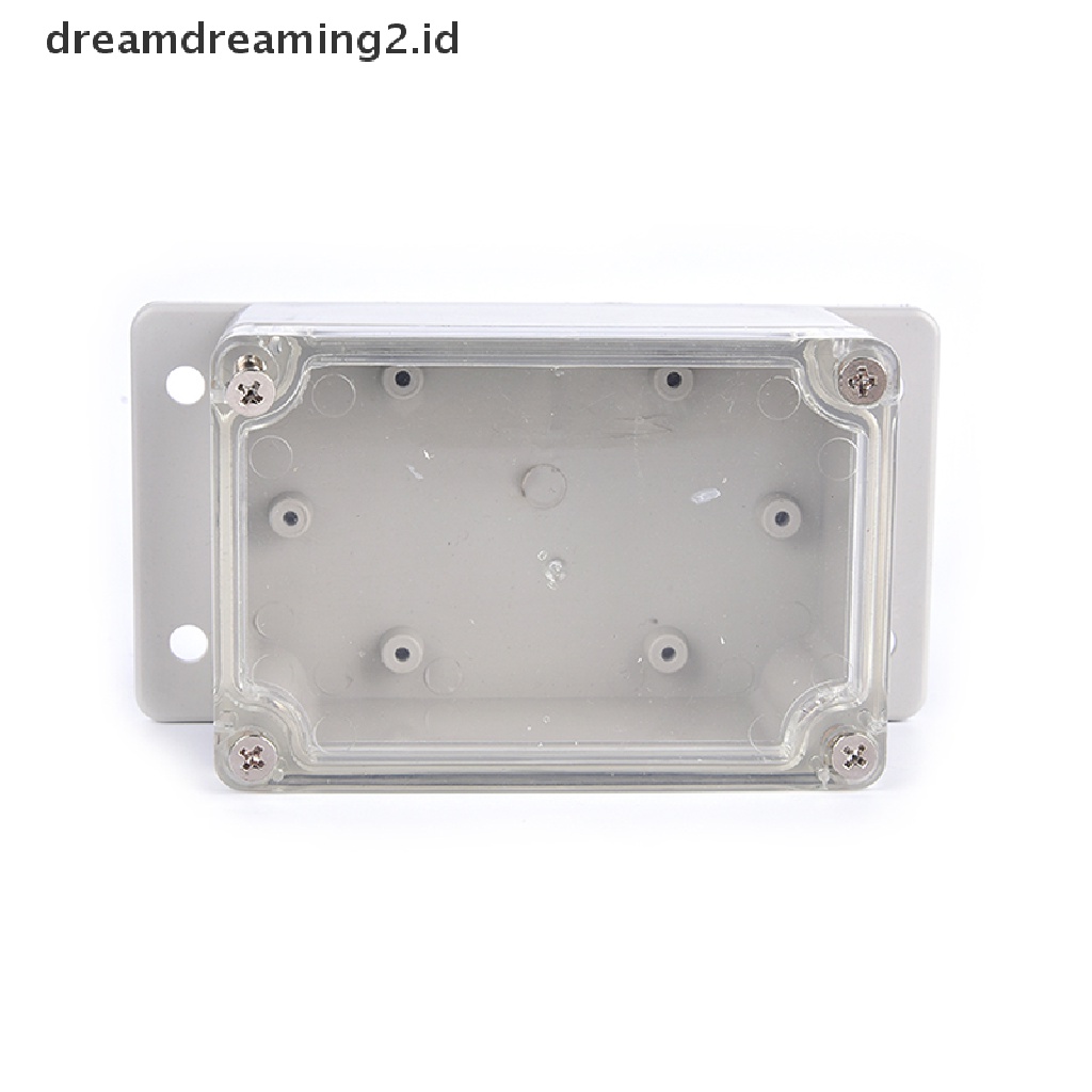 (dream) Kotak Penutup Proyek Elektronik Plastik Tahan Air 100 * 68 * 50mm enclosure case.