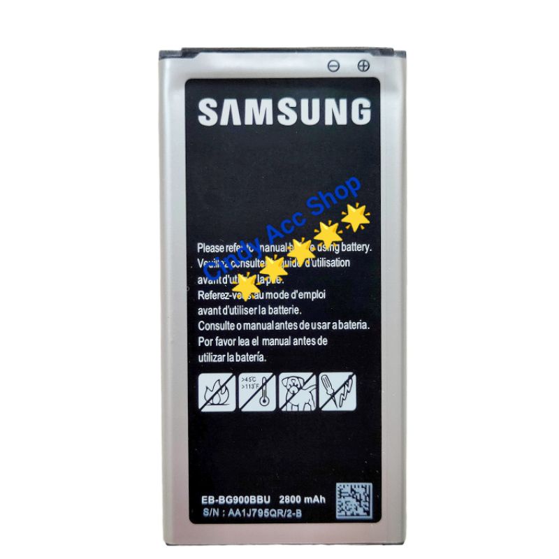 Baterai Samsung Galaxy S5 i9600 G900 S5 Active NFC Batre Original Batrai