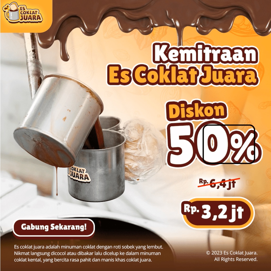 PAKET FRANCHISE ES COKLAT JUARA