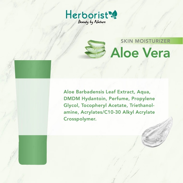 Herborist Aloe Vera Gel Tube 100gr