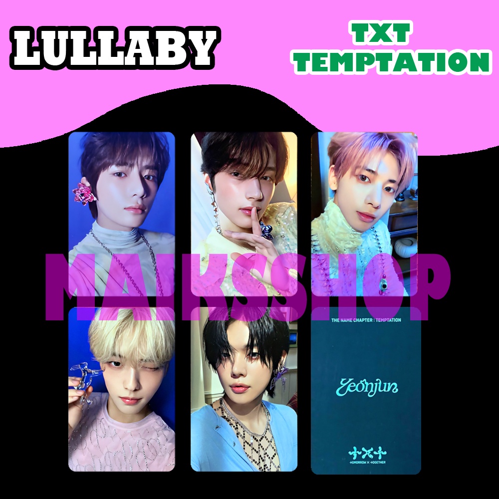 TXT Temptation Photocard Kpop