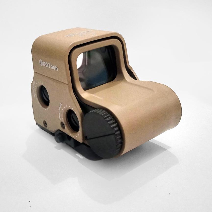 GROSIR Holosight EoTech TAN Dummy Holographic WGG Red Dot Holo sight scope dcobra buruan
